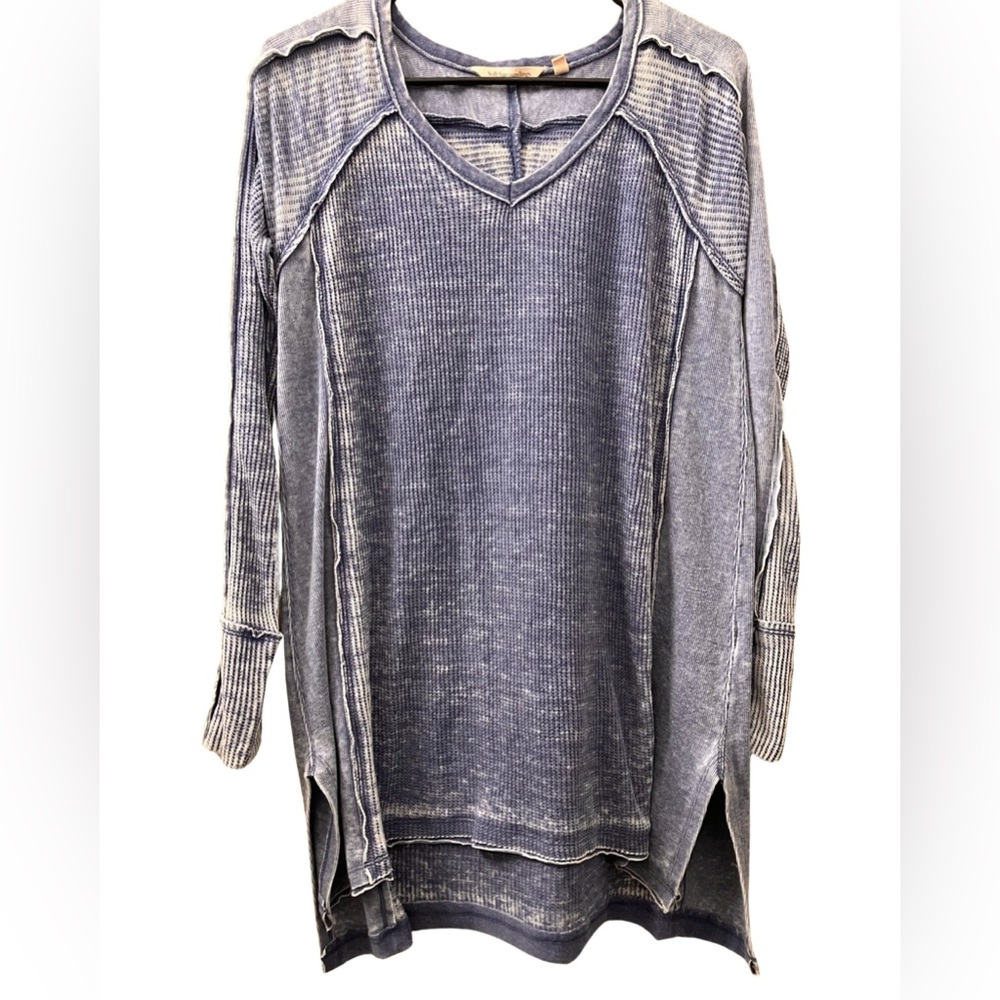 SUPER COMFY Long Waffle Lounge Shirt